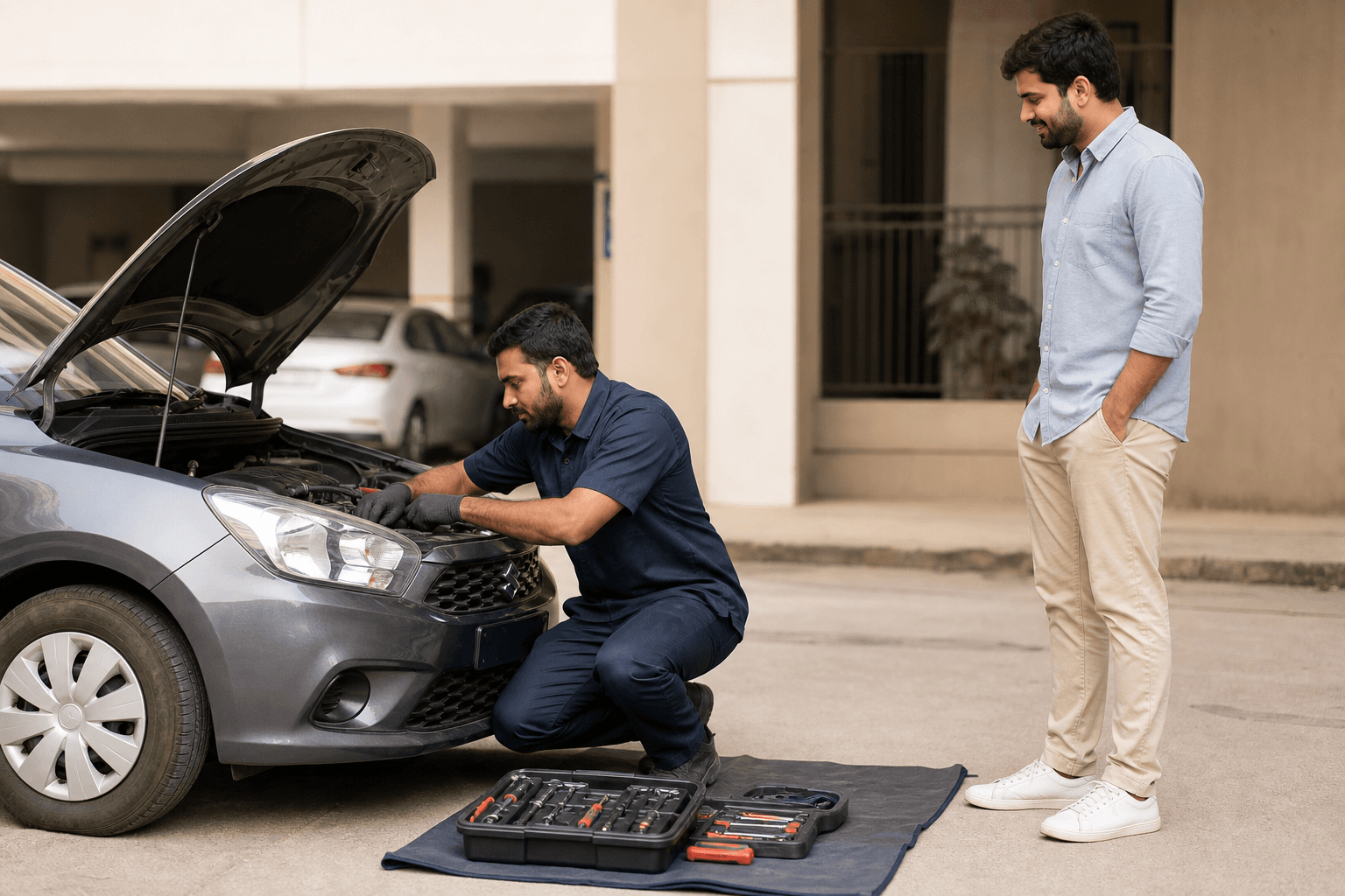 Doorstep mechanic