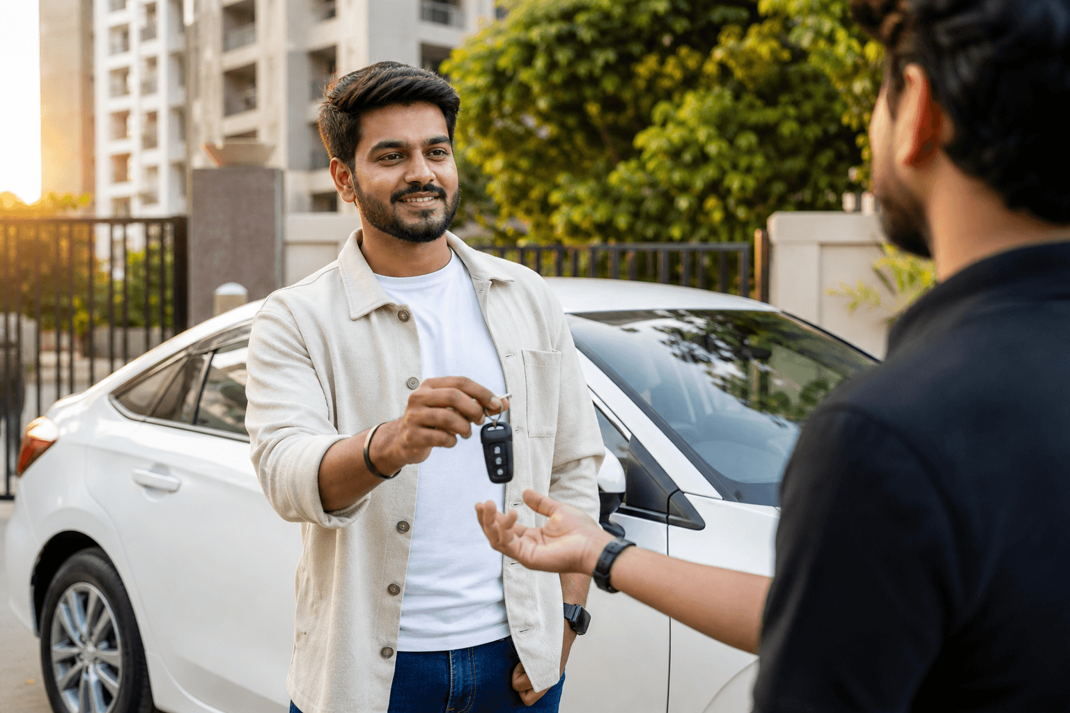 City car available for self-drive listing